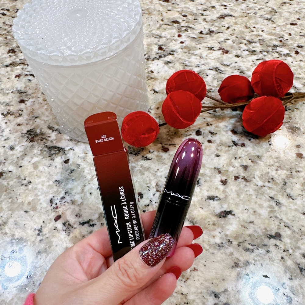 MAC Cosmetics special edition 408 love me lipstick /NWB